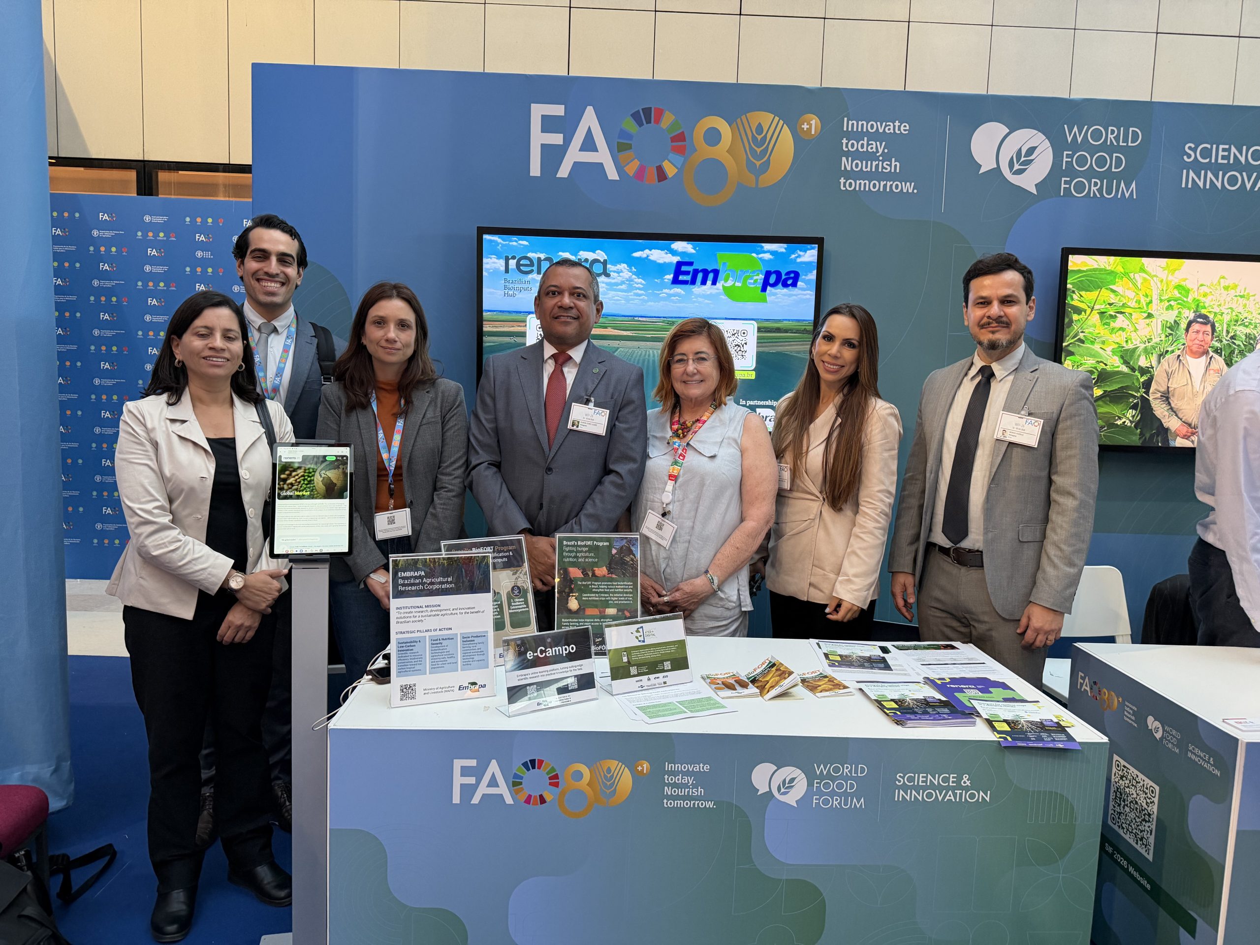 Renera brings Brazilian bioinputs innovation to FAO’s World Food Forum in Rome